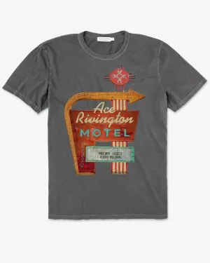 Supima Tee - Crewneck SS - Ace Motel Carbon