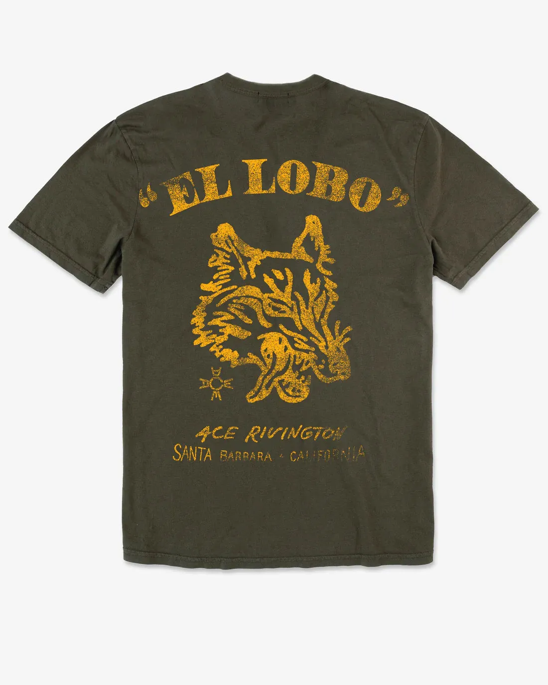 Supima Tee - Crewneck SS - El Lobo Military