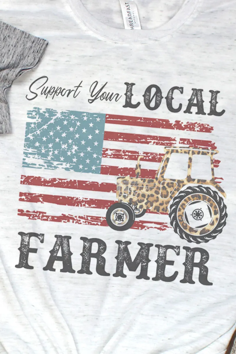 Support Your Local Farmer Blizzard Jersey Short Sleeve T-Shirt