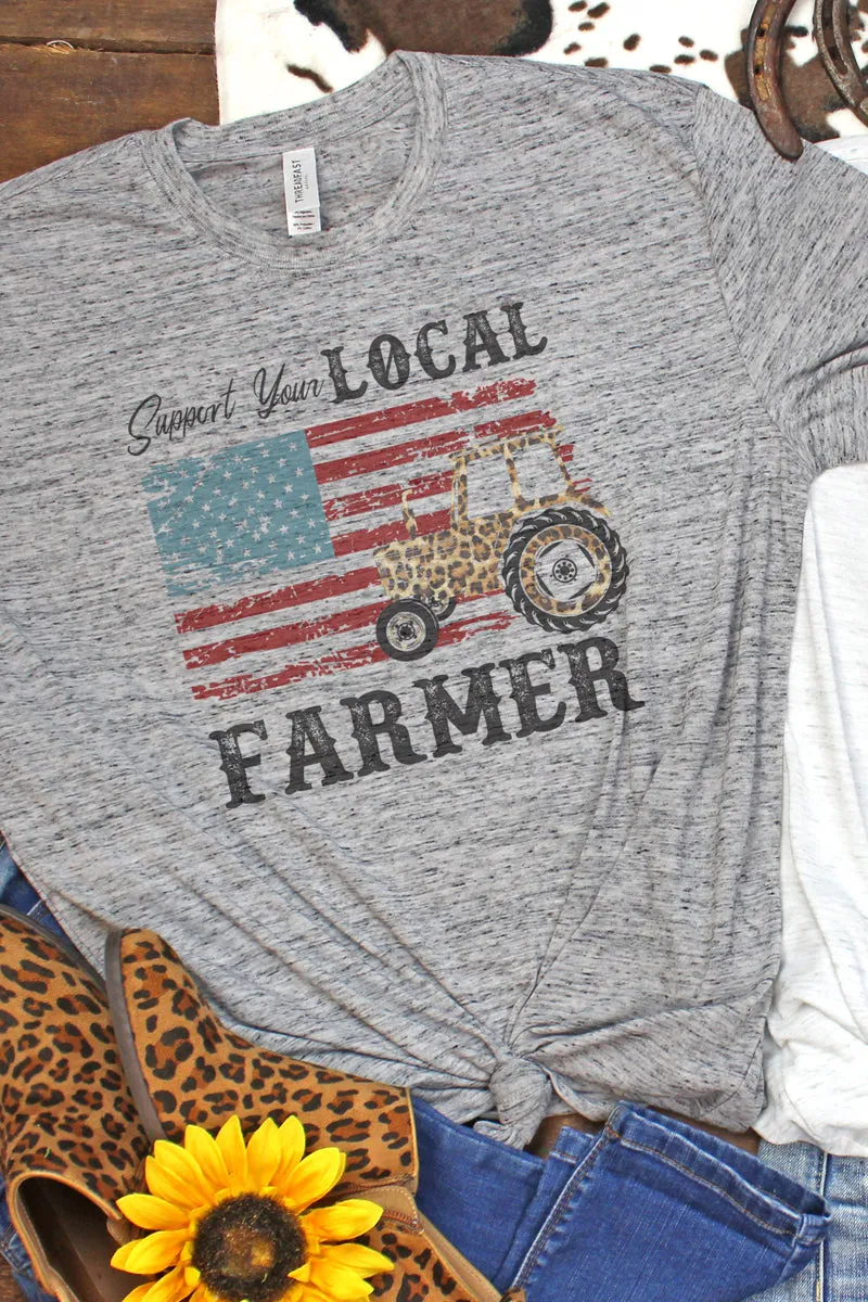 Support Your Local Farmer Blizzard Jersey Short Sleeve T-Shirt