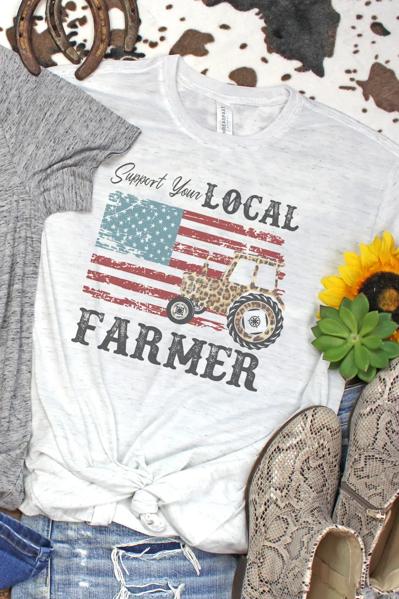 Support Your Local Farmer Blizzard Jersey Short Sleeve T-Shirt