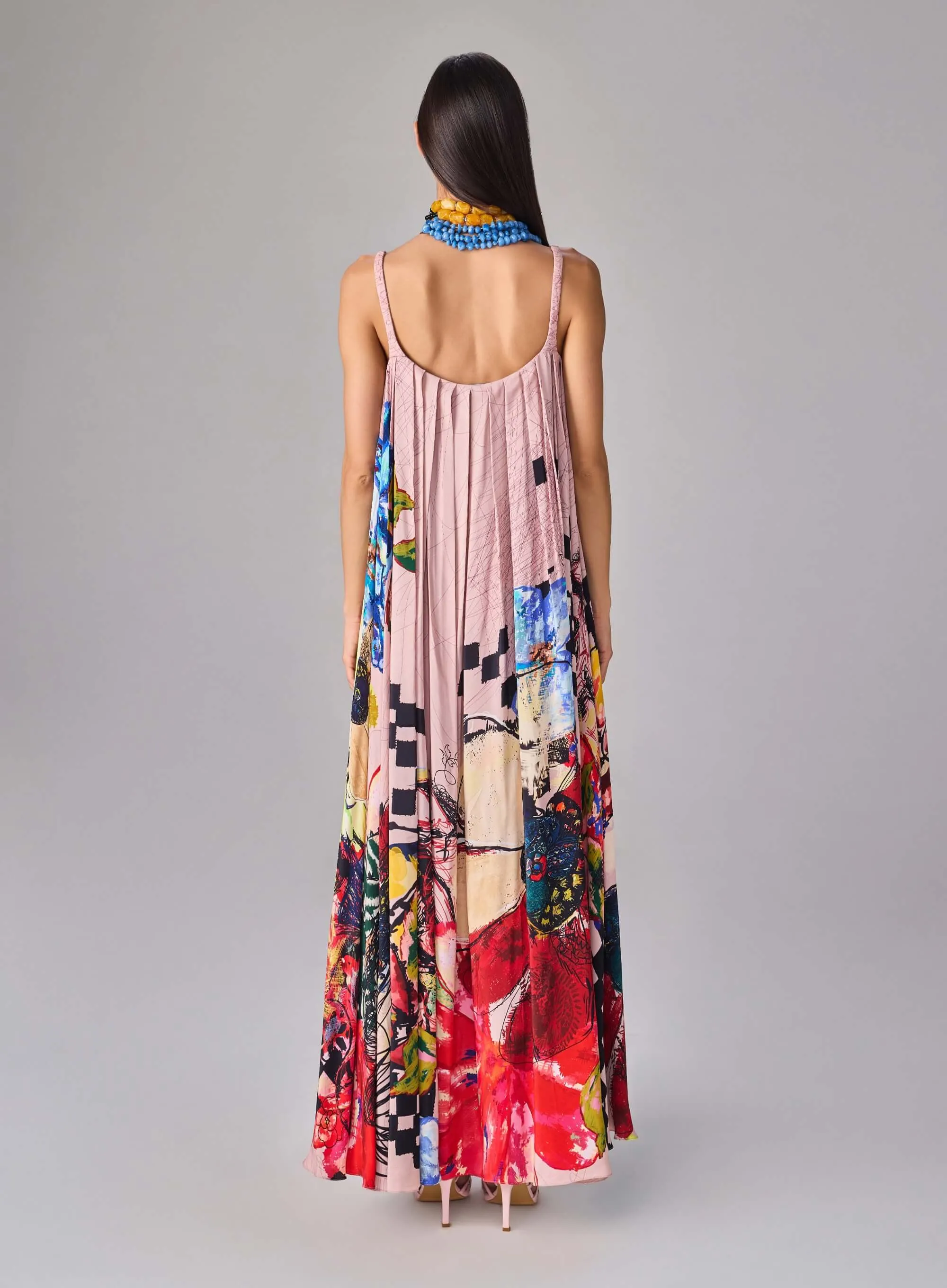 Swing light pink dress