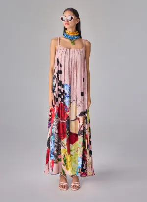 Swing light pink dress