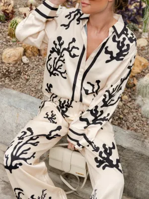 TAMA - ELEGANT SILK PAJAMA SET