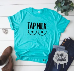 Tap Milk Breastfeeding Tee