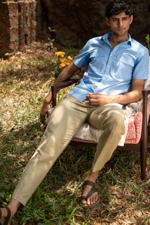 The Egyptian Cotton Double Pocket Shirt | Short Sleeve