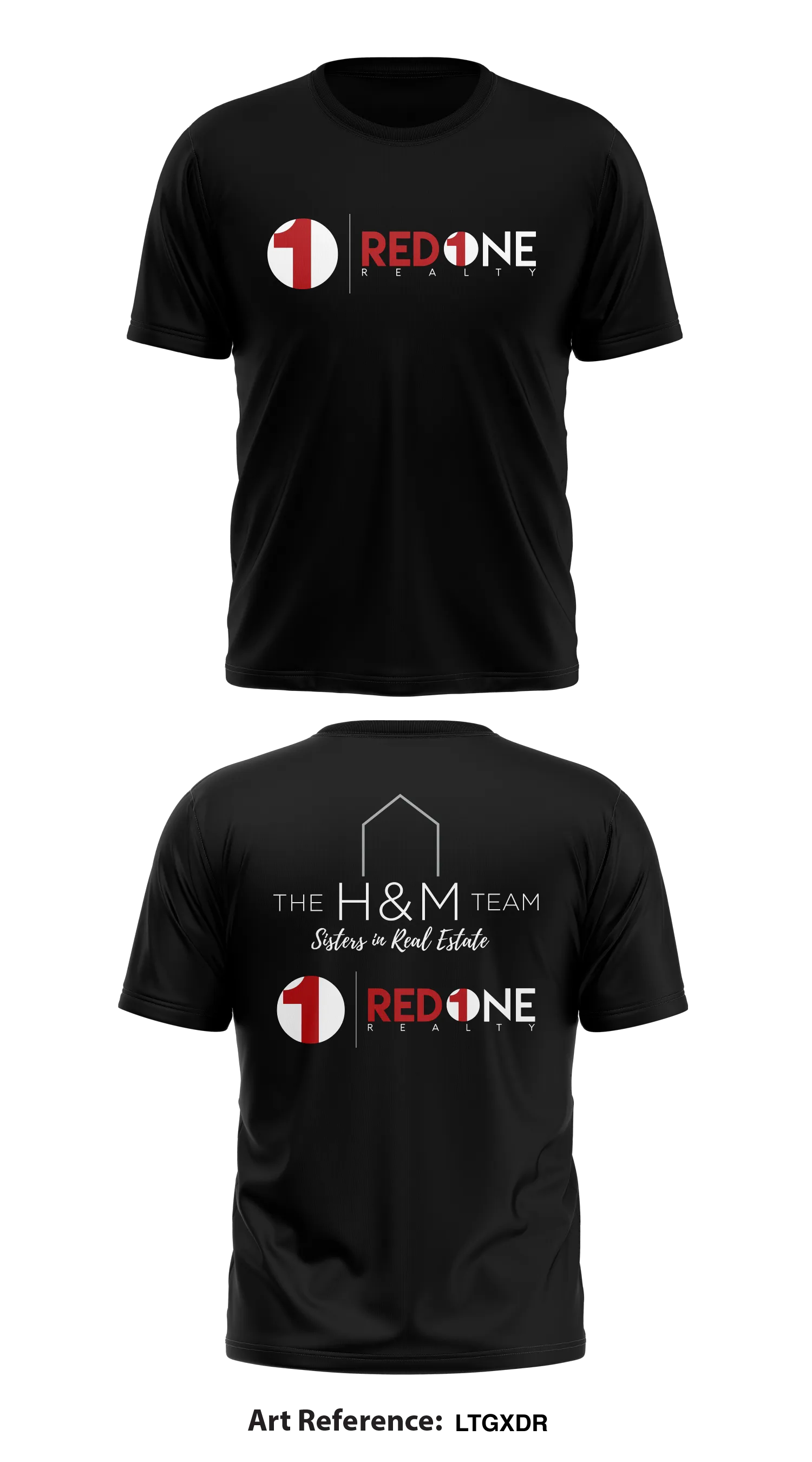 The H&M Team at Red 1 Realty Store 1 Core Men's SS Performance Tee - LTgxDr