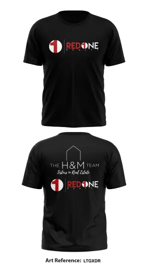 The H&M Team at Red 1 Realty Store 1 Core Men's SS Performance Tee - LTgxDr
