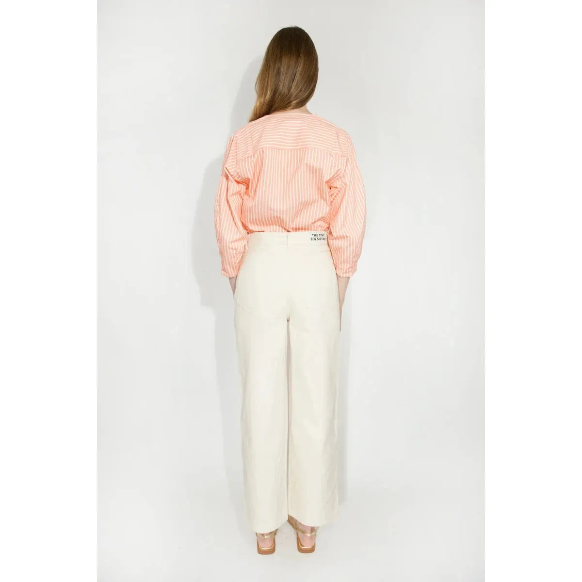 The Tiny Big Sister - Berta jeans - light cream
