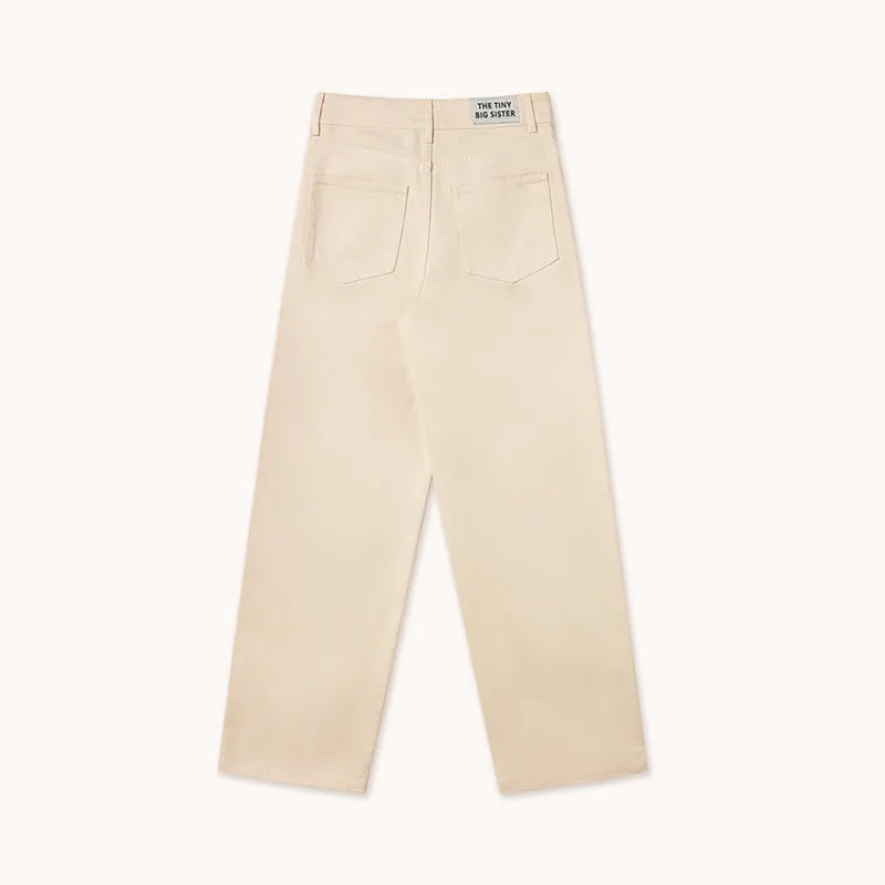 The Tiny Big Sister - Berta jeans - light cream