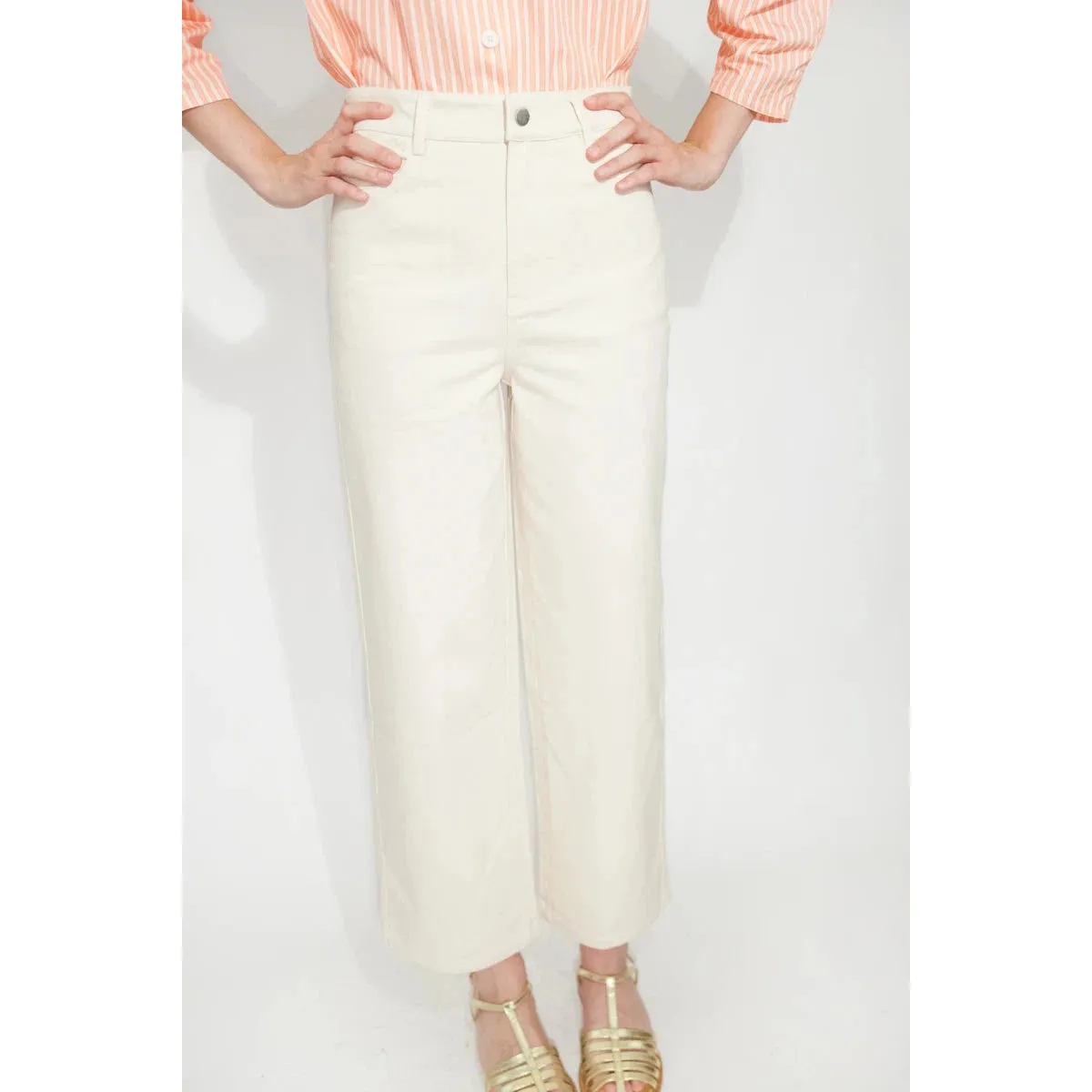 The Tiny Big Sister - Berta jeans - light cream