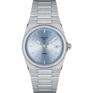 Tissot watch prx 35mm blue quartz steel t137.210.11.351.00