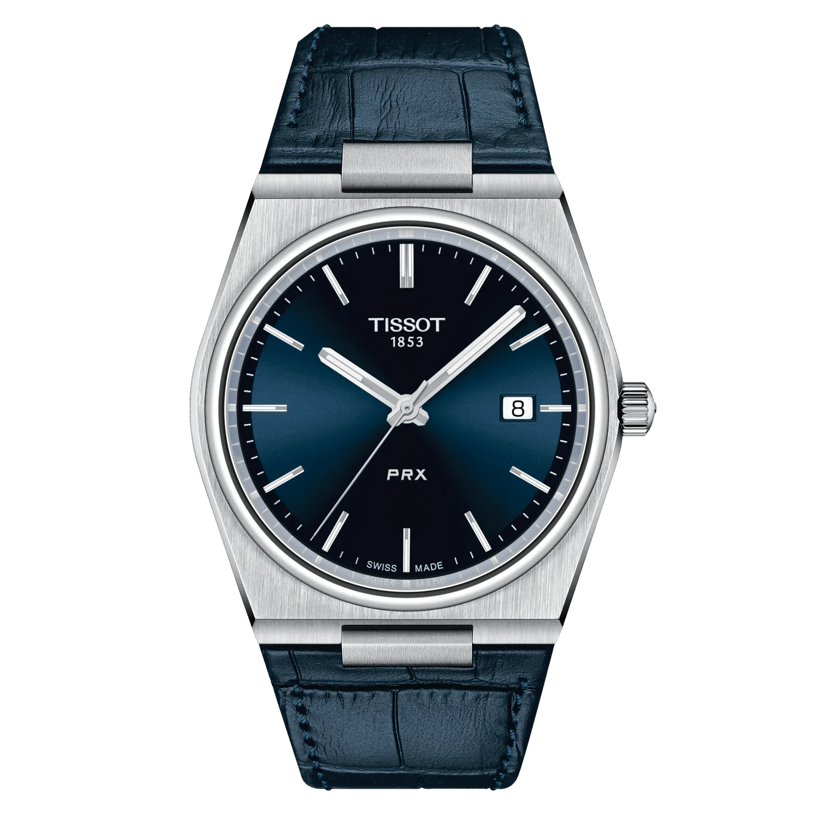 Tissot watch prx 39.5mm blue quartz steel t137.410.16.041.00