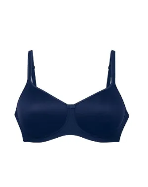 Tonya Padded Wireless Bra 5706X- MARITIME BLUE