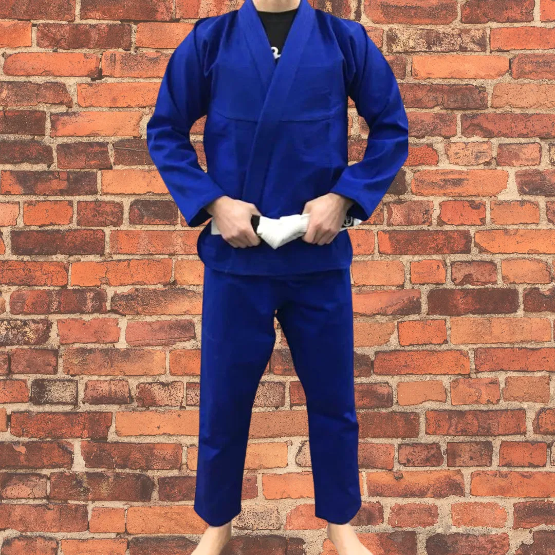 TORO Plain "NO Logo" Blue BJJ Gi - 380 Gram IBJJF Legal