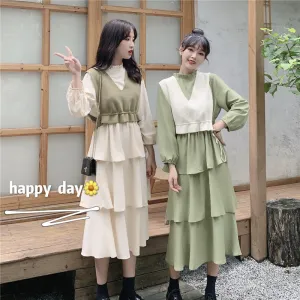Two-piece skirt KF9466