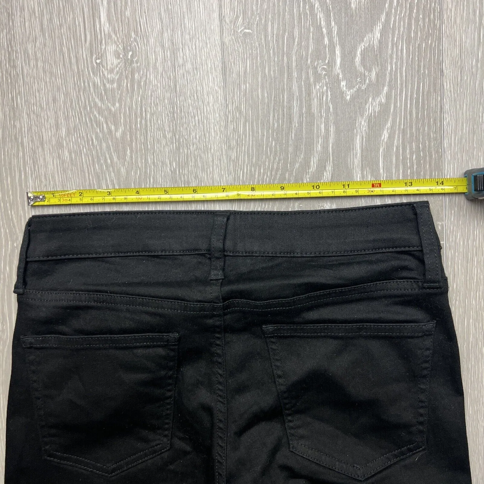 Uniqlo Womens Black Skinny Stretch Jeans Size 25