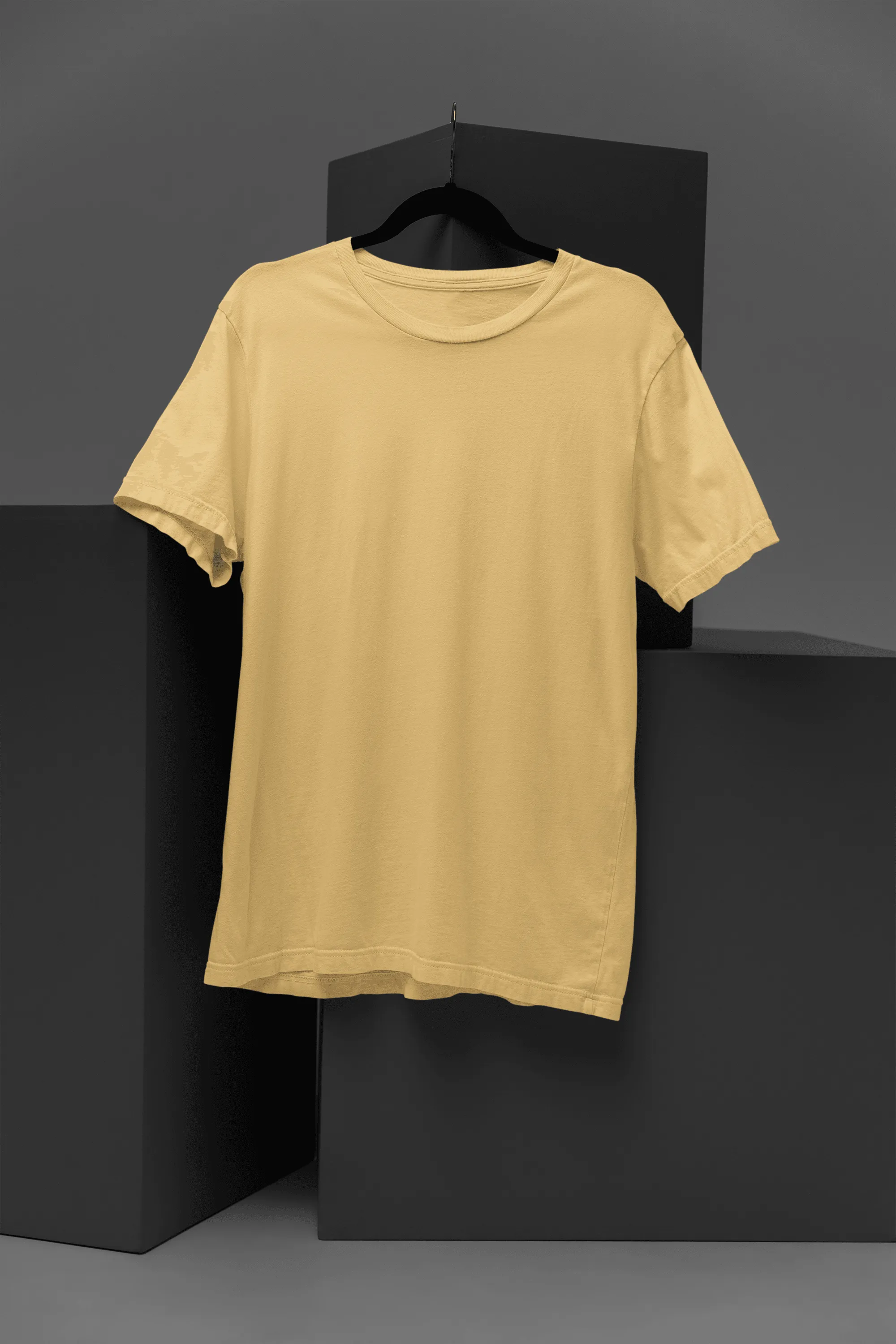 Unisex Cotton Plus Size Crew Neck T-shirts - Unit 1