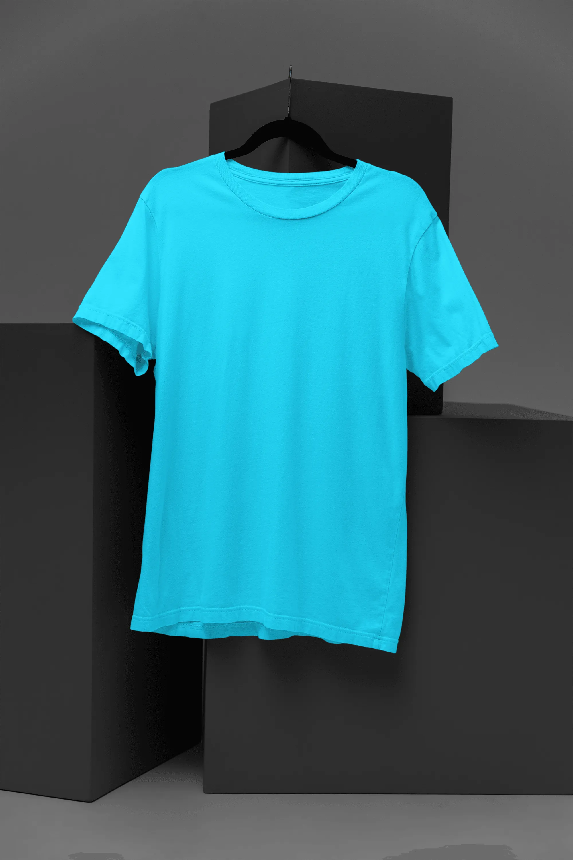 Unisex Cotton Plus Size Crew Neck T-shirts - Unit 3