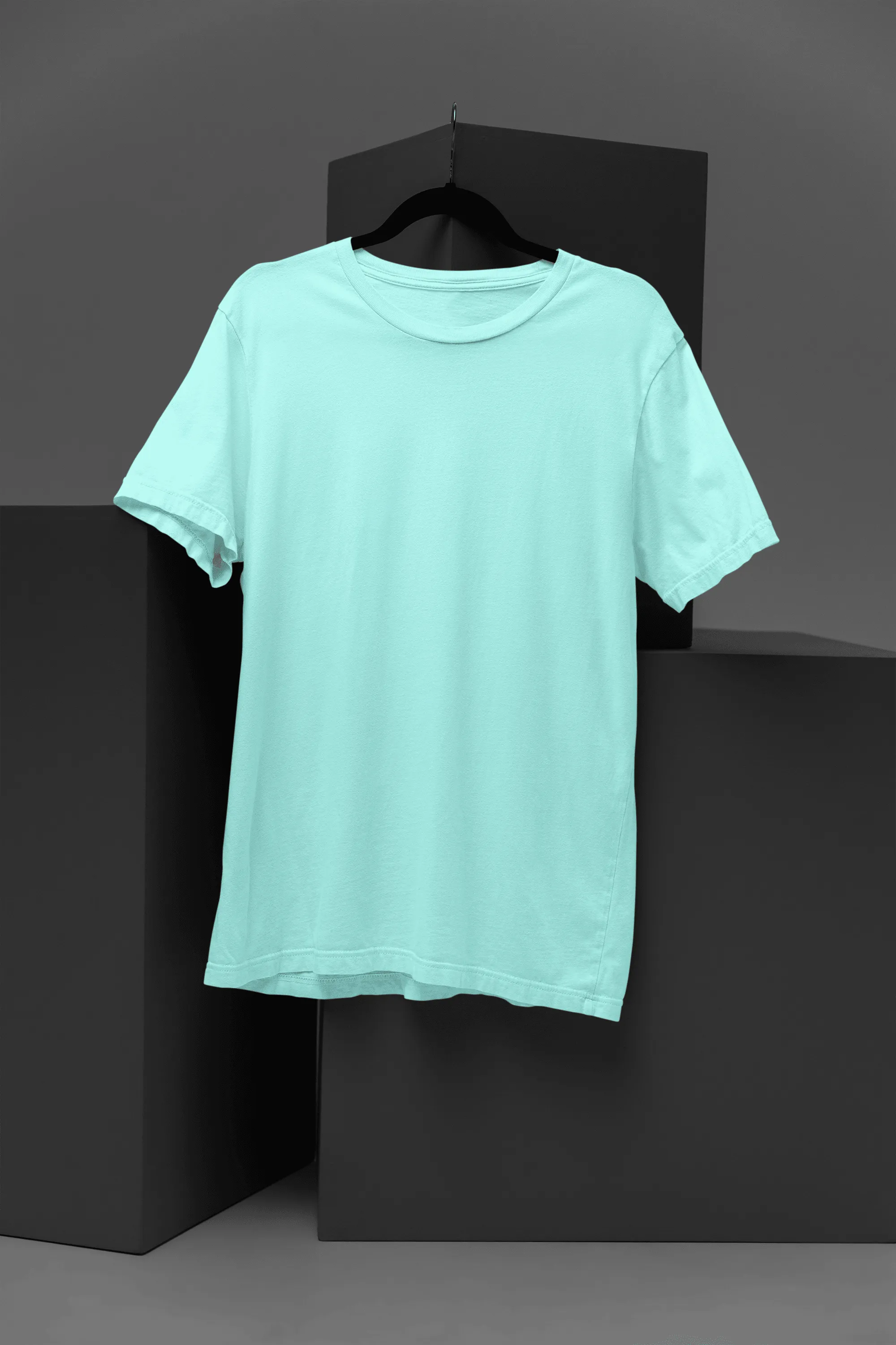 Unisex Cotton Plus Size Crew Neck T-shirts - Unit 3