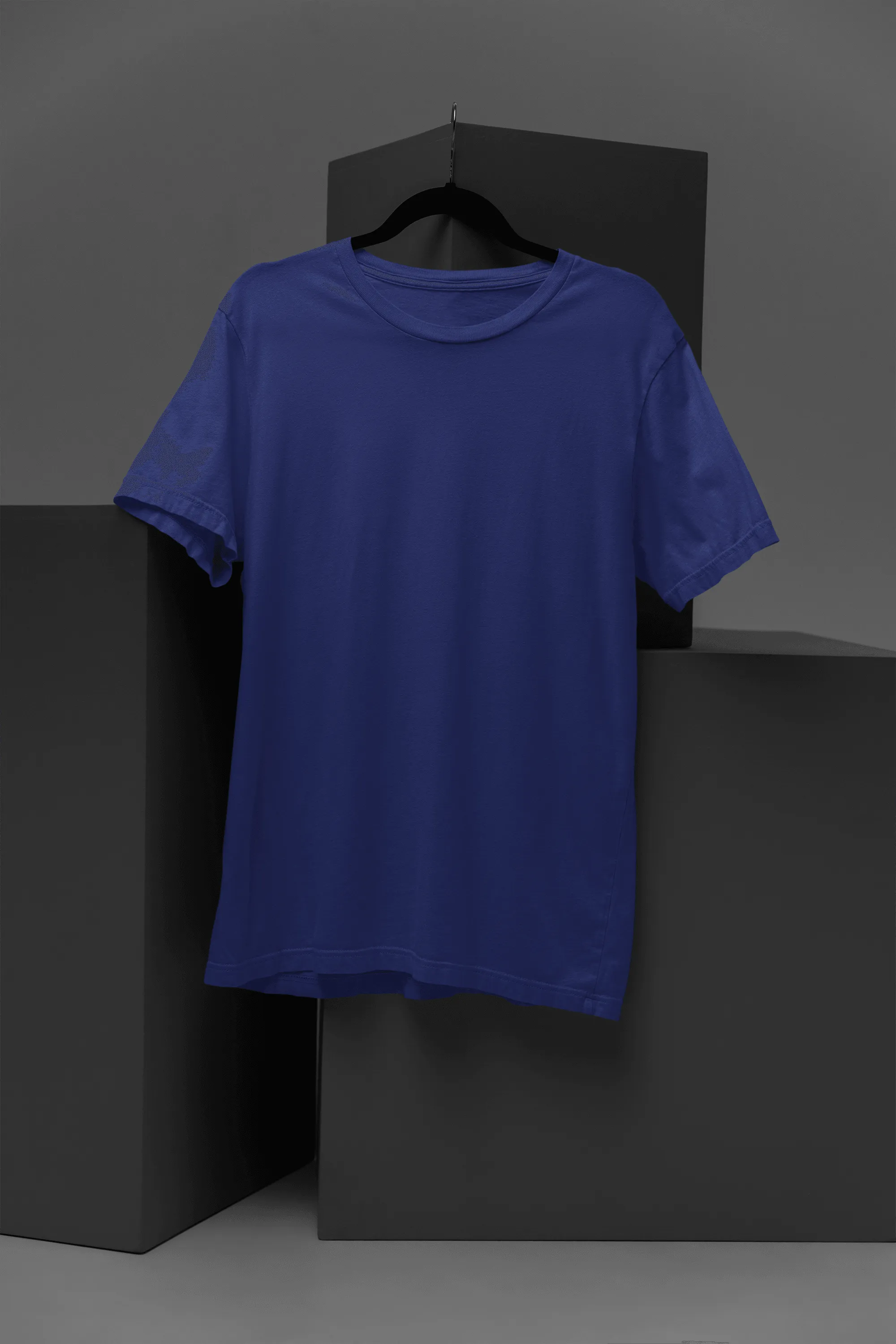 Unisex Cotton Plus Size Crew Neck T-shirts - Unit 3