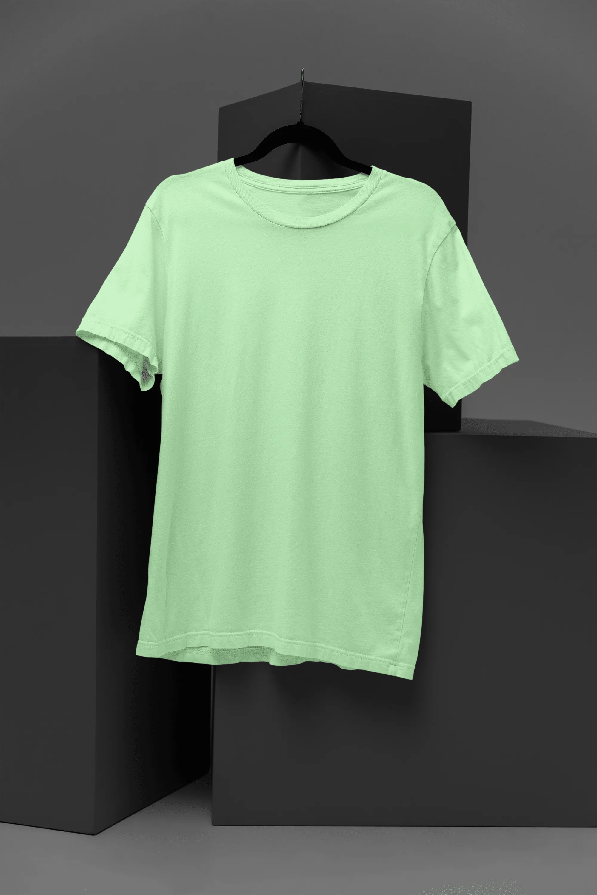 Unisex Cotton Plus Size Crew Neck T-shirts - Unit 3