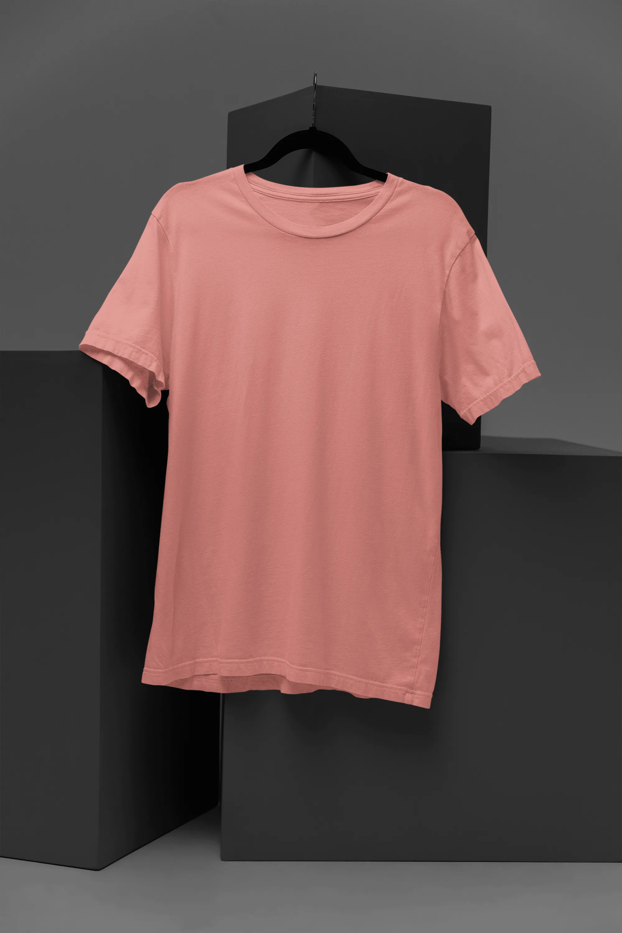 Unisex Cotton Plus Size Crew Neck T-shirts - Unit 3