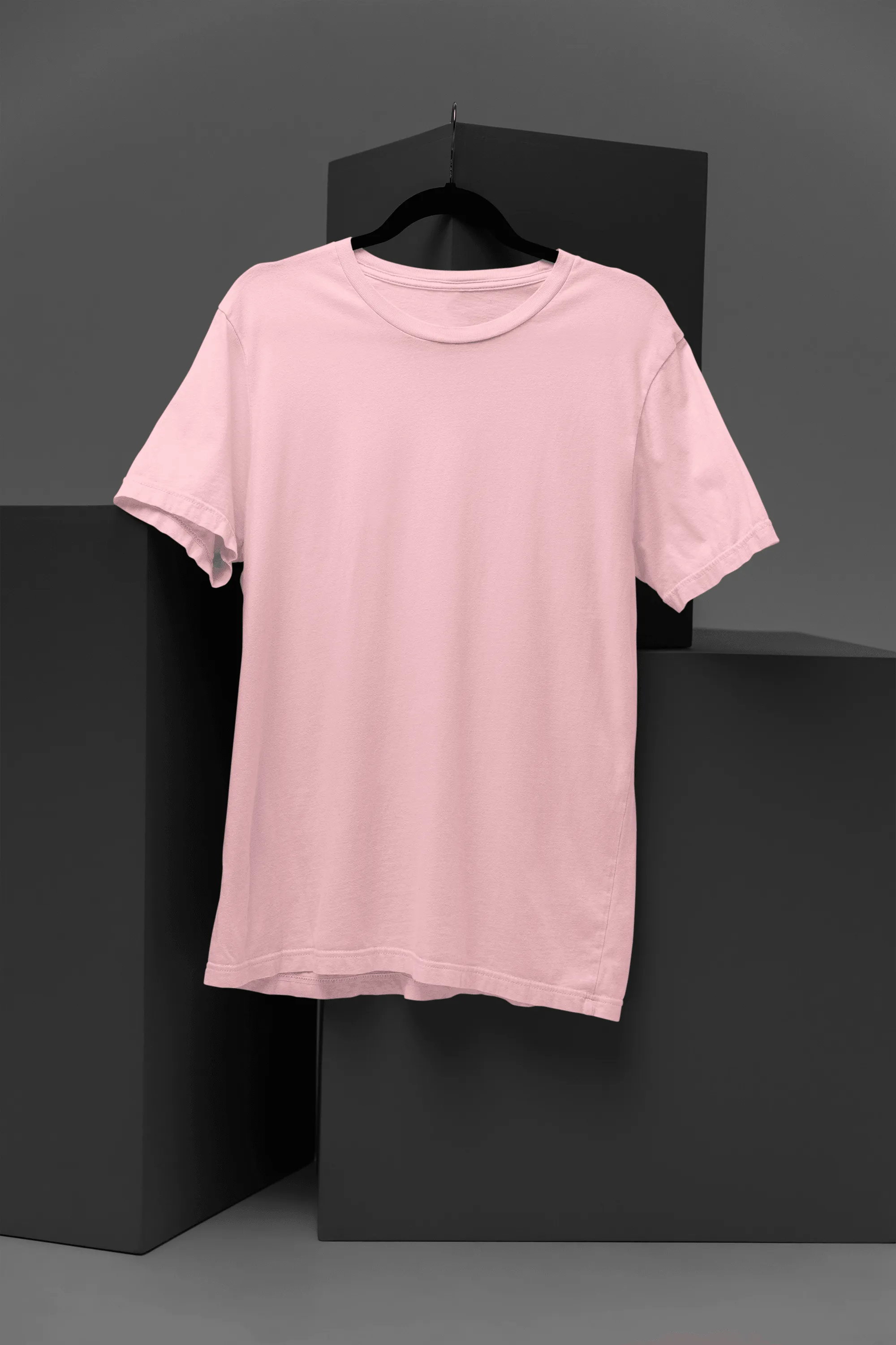 Unisex Cotton Plus Size Crew Neck T-shirts - Unit 3