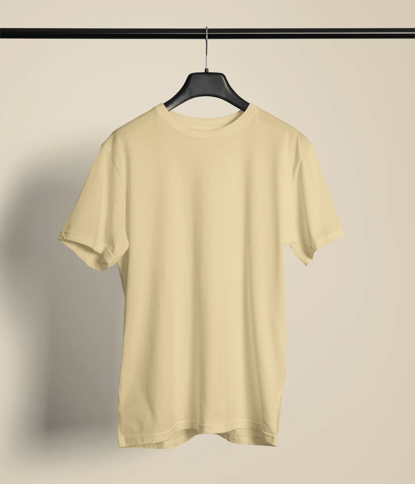 Unisex Cotton Regular Size Crew Neck T-shirts - Unit 1