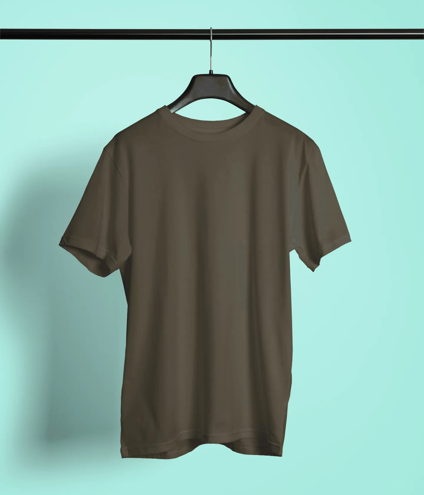 Unisex Cotton Regular Size Crew Neck T-shirts - Unit 1