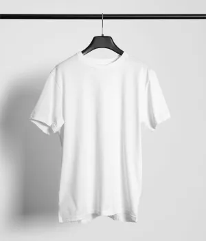 Unisex Cotton Regular Size Crew Neck T-shirts - Unit 1