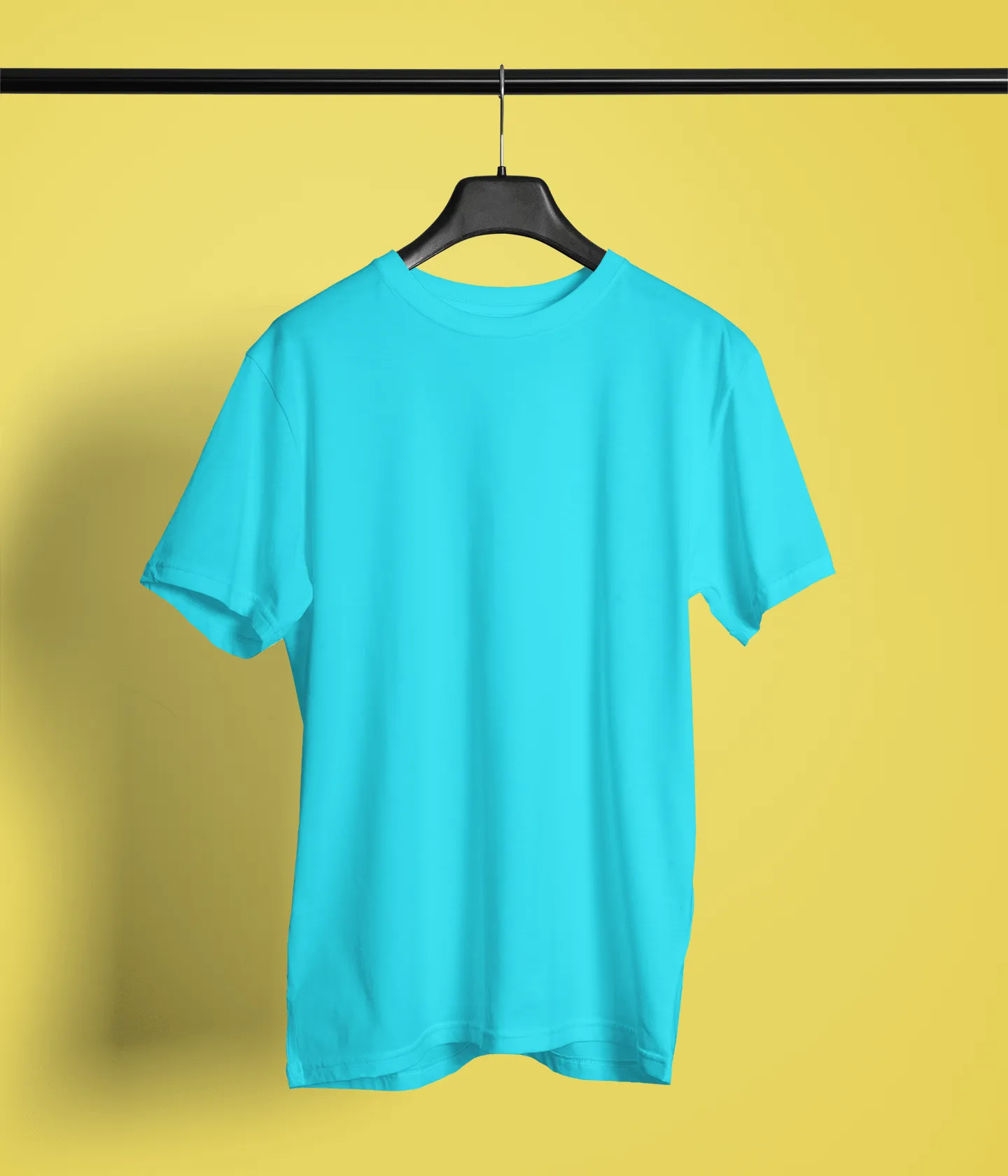 Unisex Cotton Regular Size Crew Neck T-shirts - Unit 5