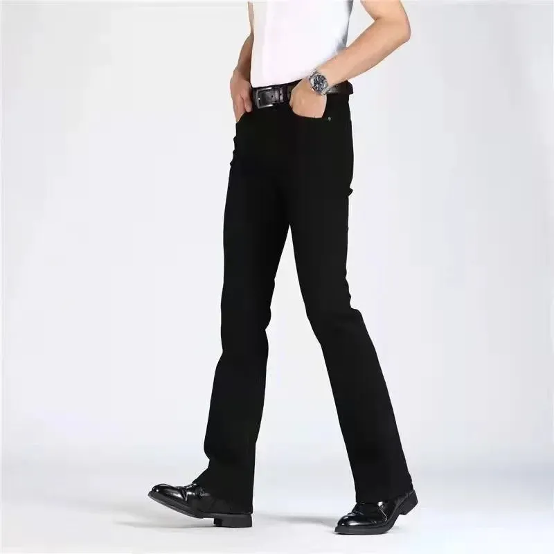 UrbanWave Loose Fit Denim Bell Bottom Pants