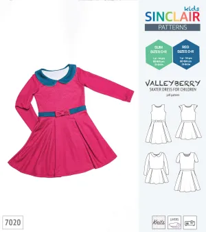 Valleyberry skater dress for children (PDF)