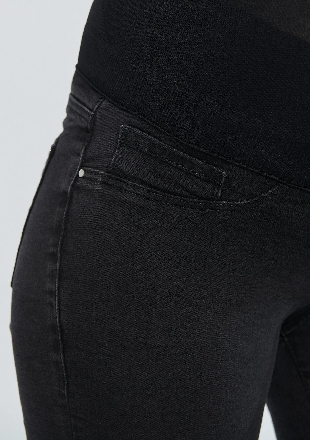 Vanessa Smoke Stretch Jean Pants