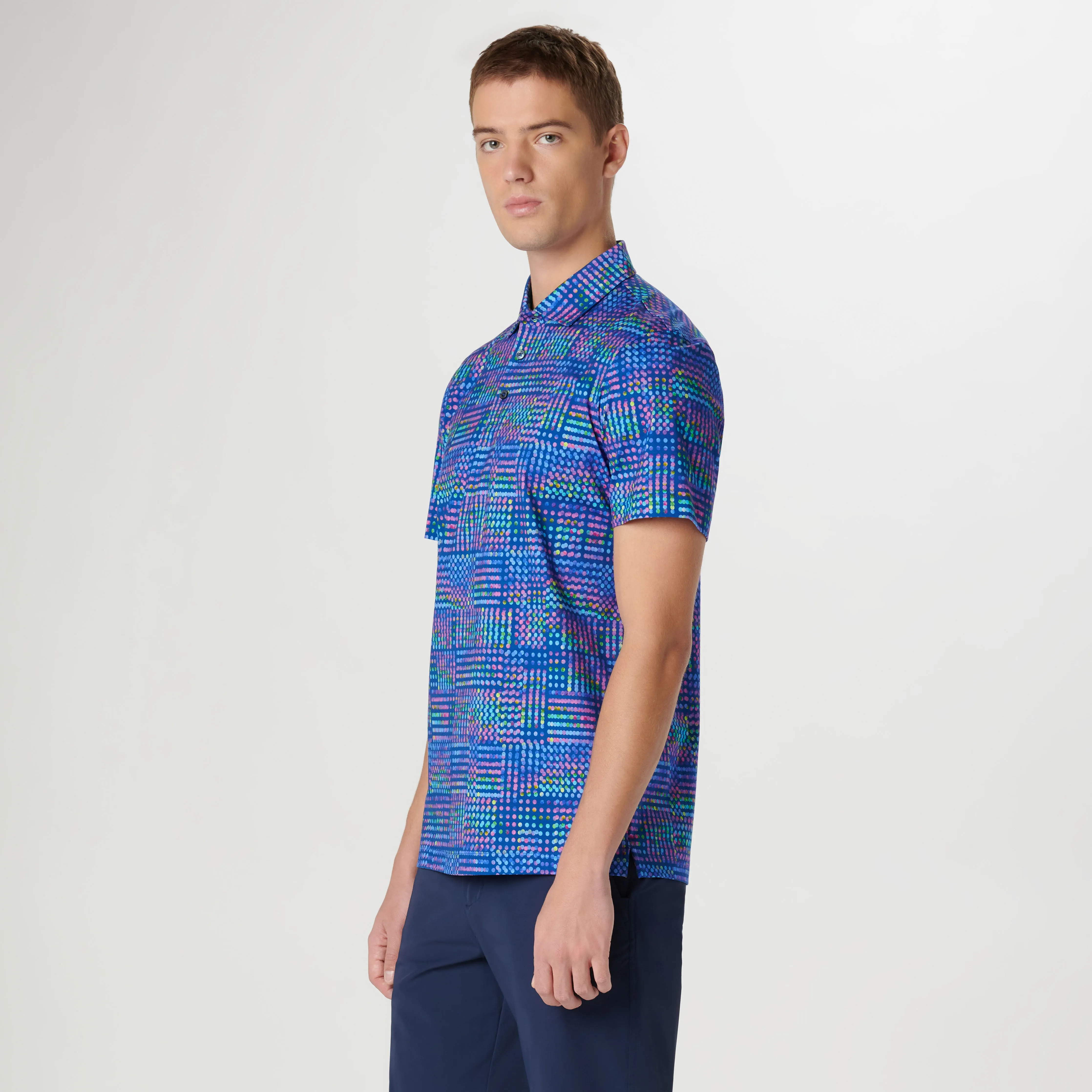 Victor Geometric OoohCotton Polo