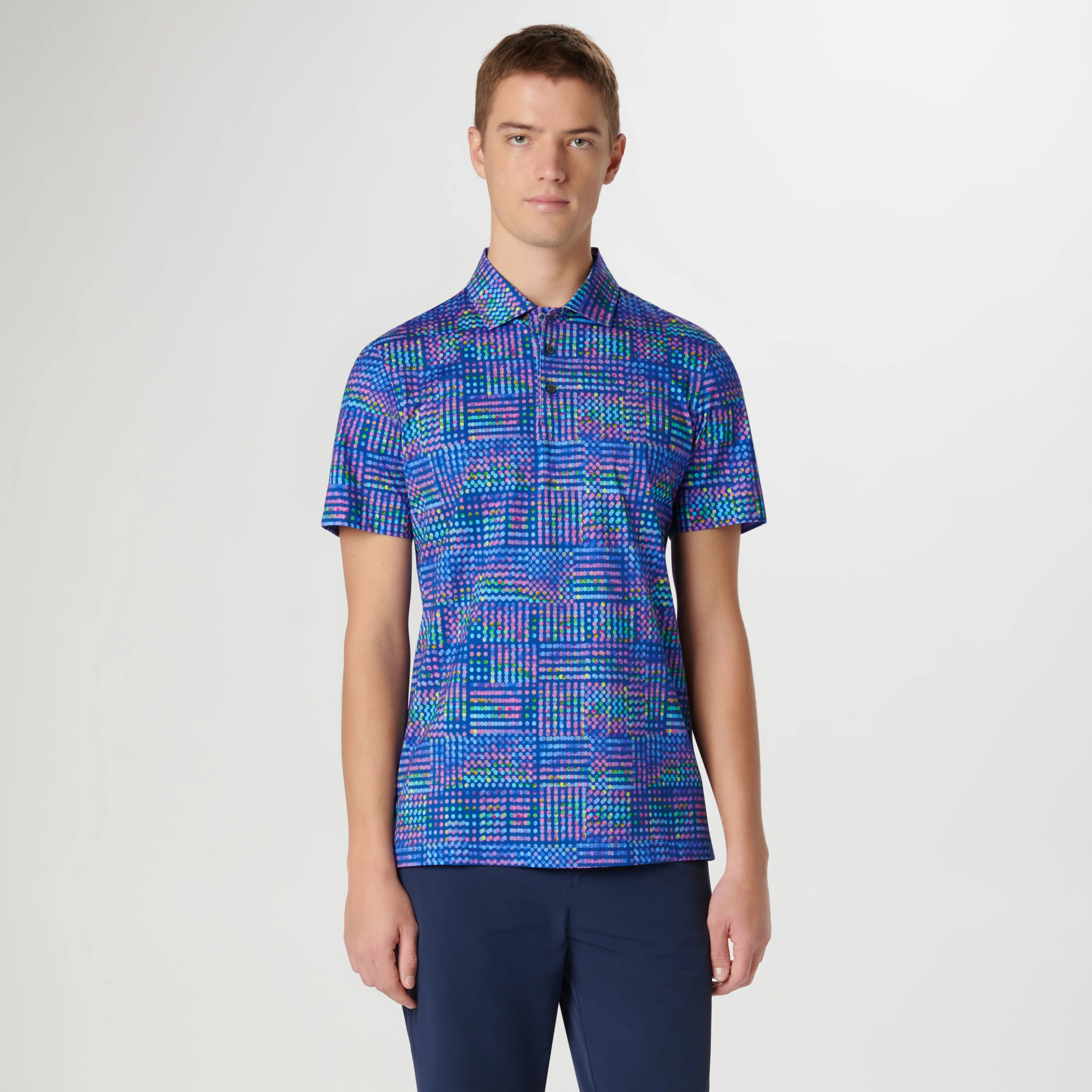 Victor Geometric OoohCotton Polo