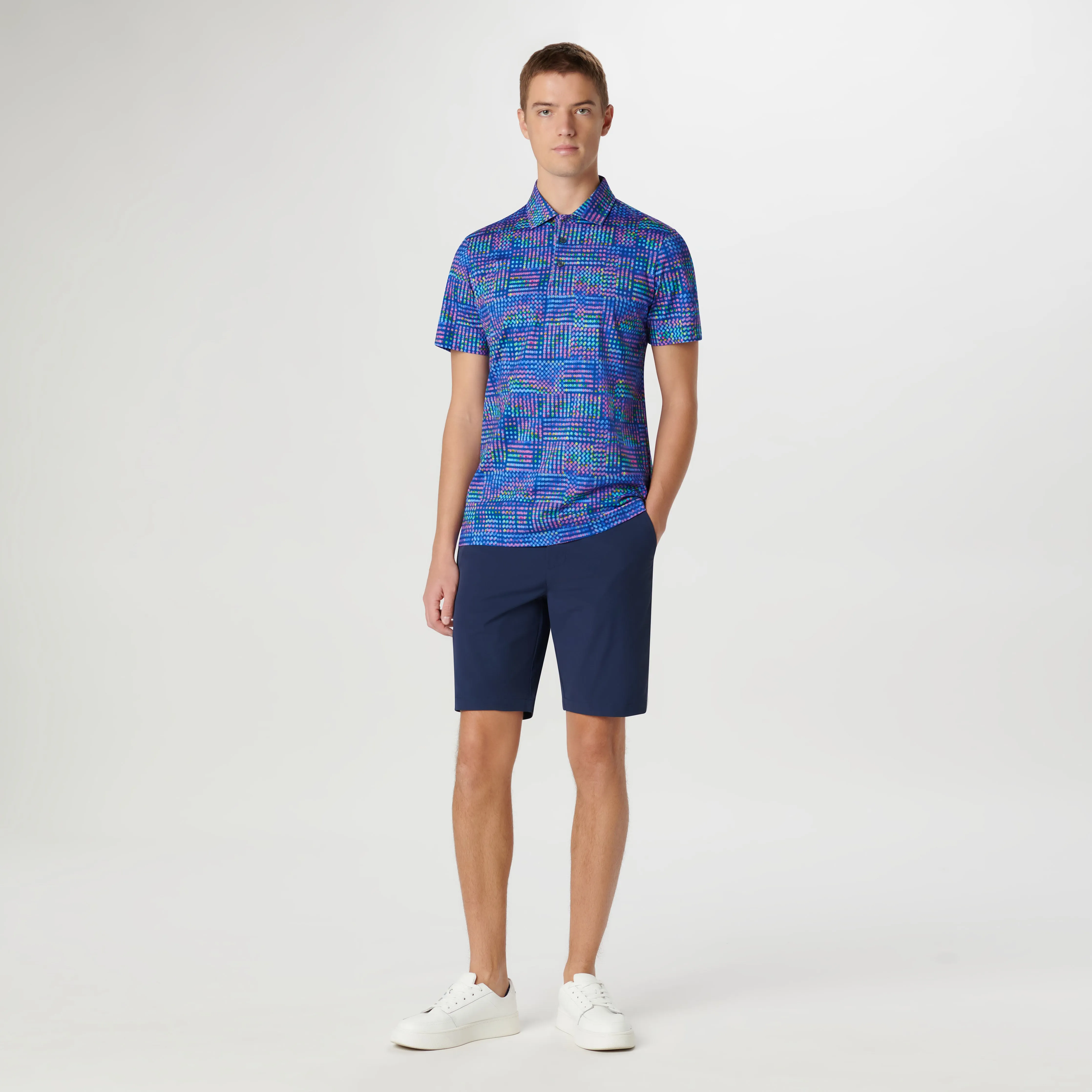 Victor Geometric OoohCotton Polo