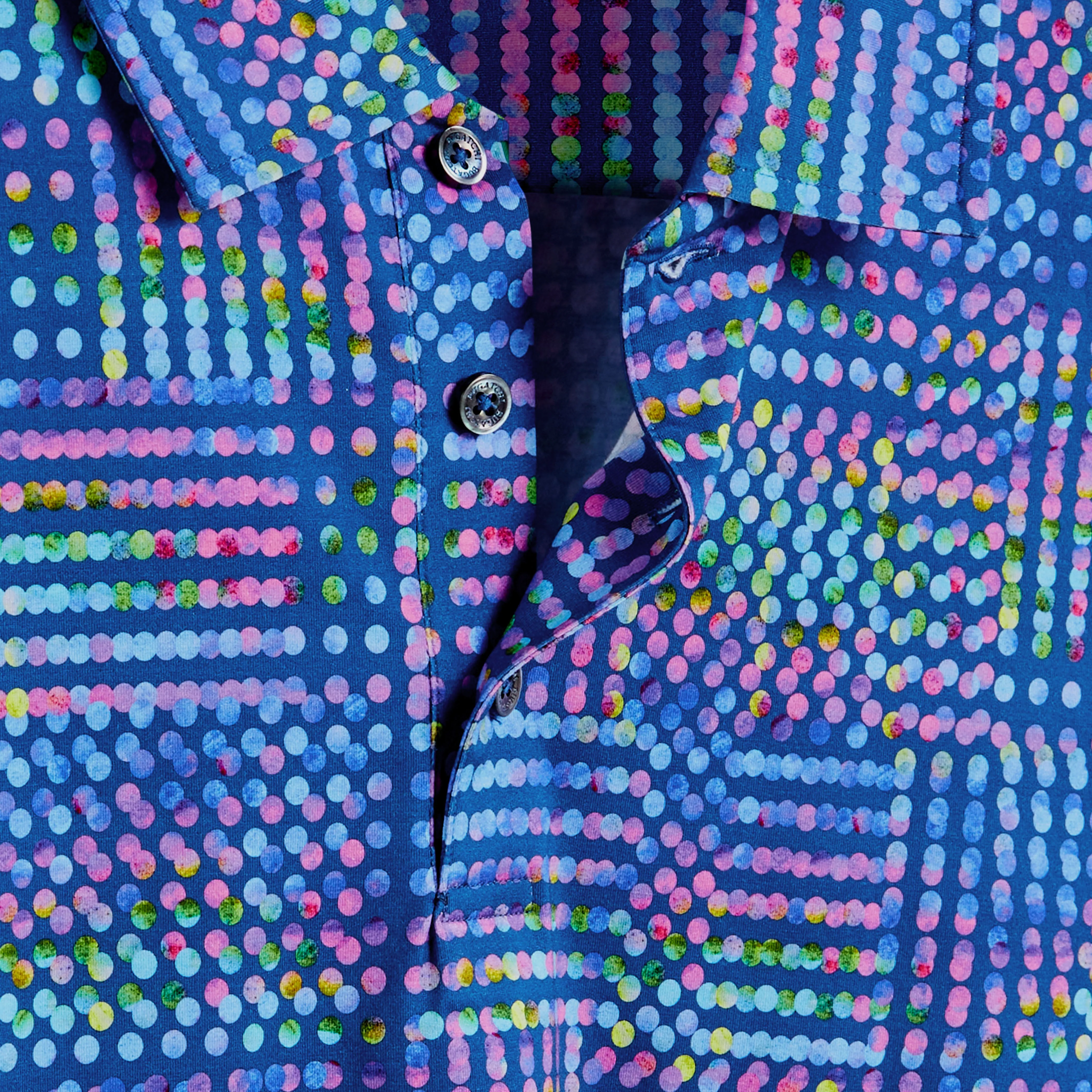 Victor Geometric OoohCotton Polo