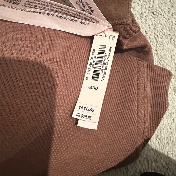 Victoria's Secret Black and Brown Intimate Bras