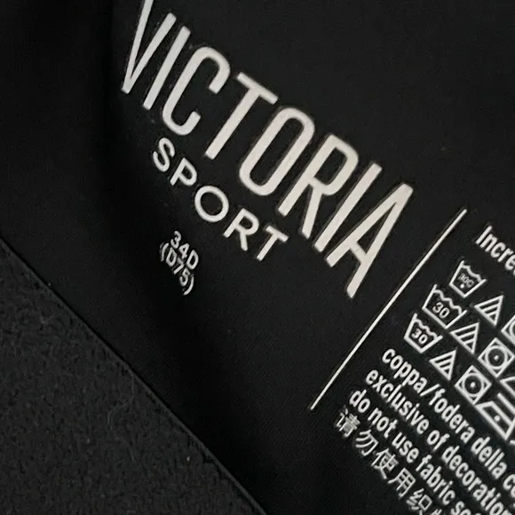 Victoria's Secret Black and Pink Bra Intimates 4 bras 34D-36C