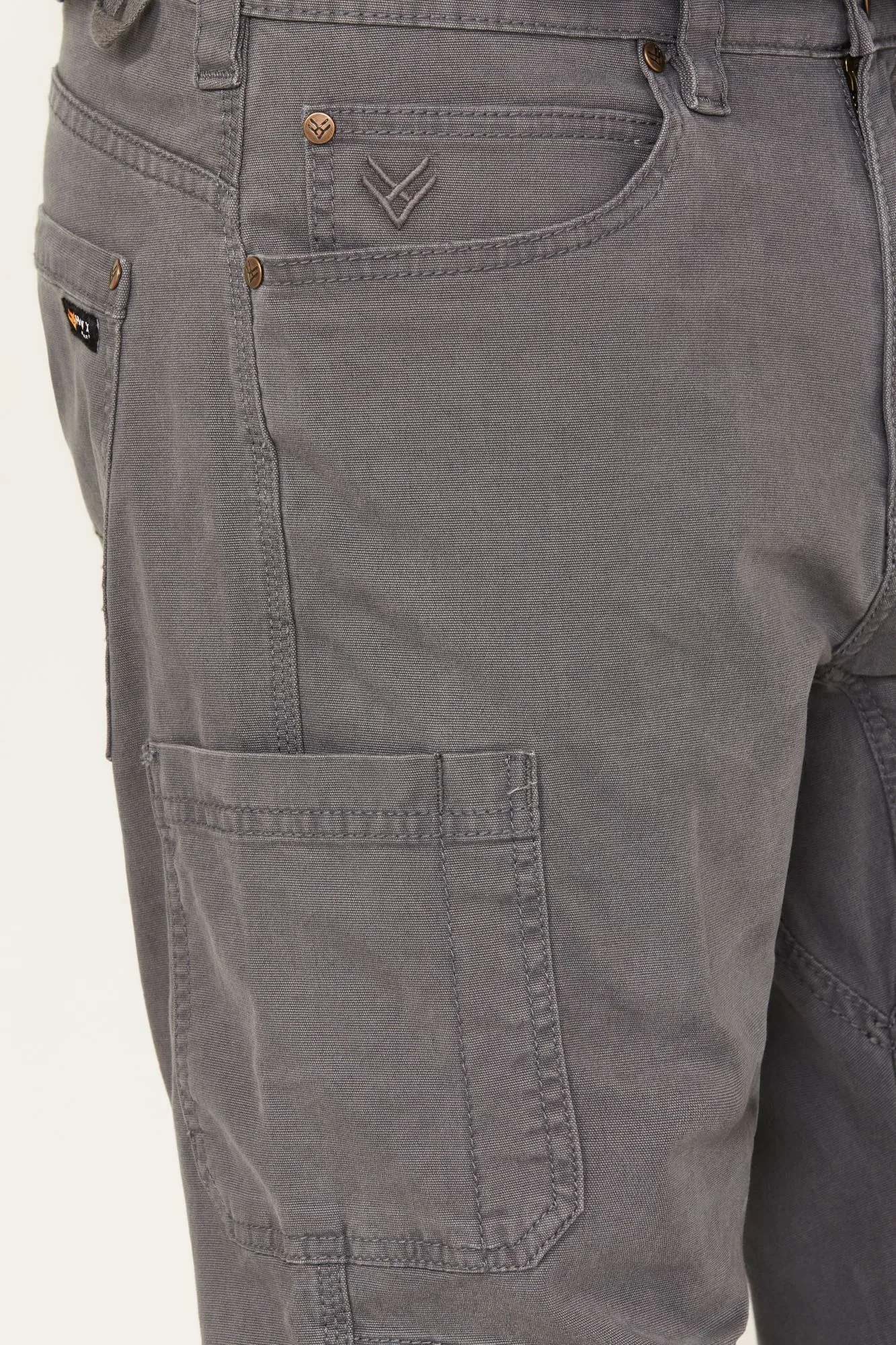 Washed Stretch Work Pants