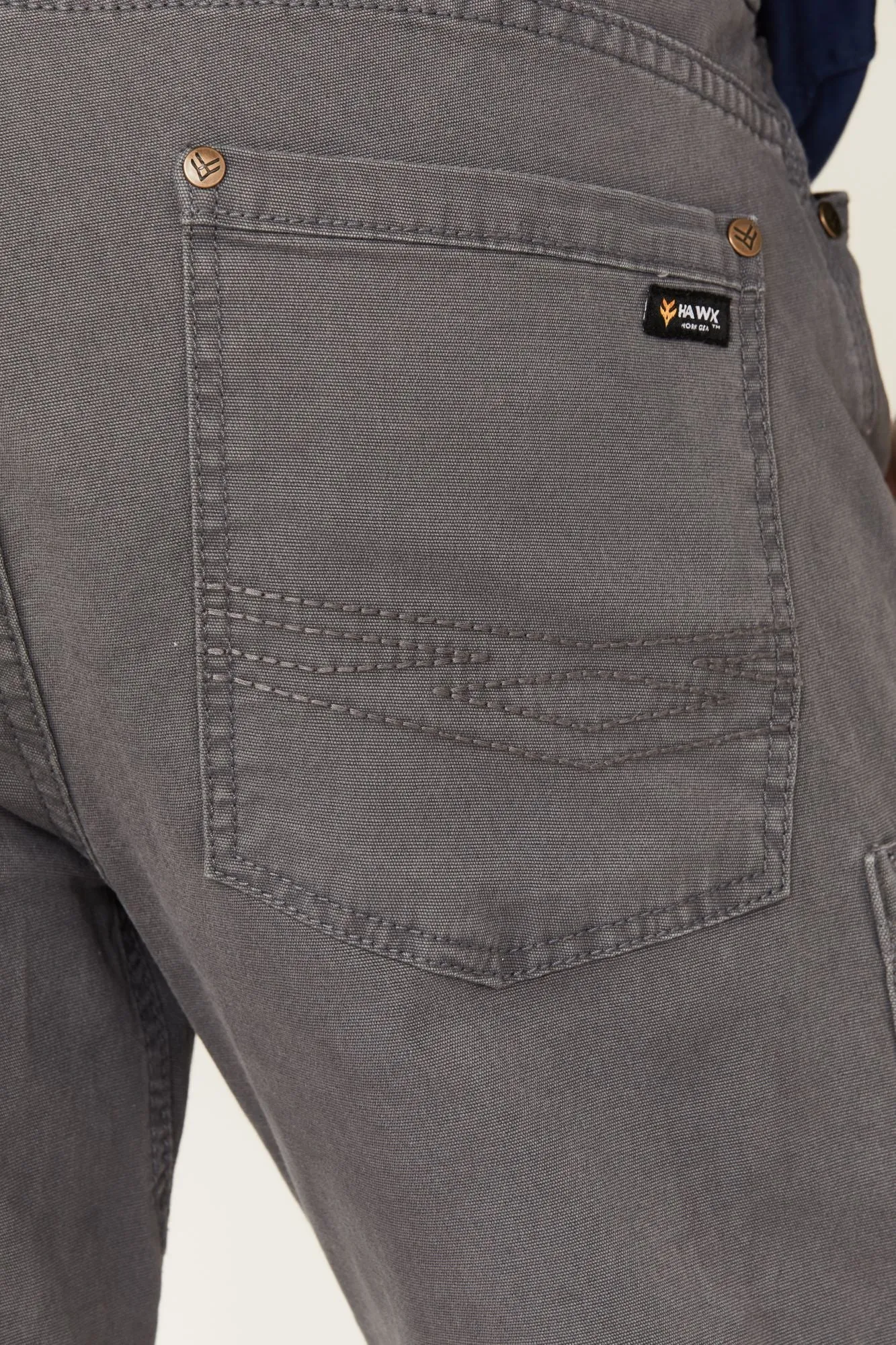 Washed Stretch Work Pants
