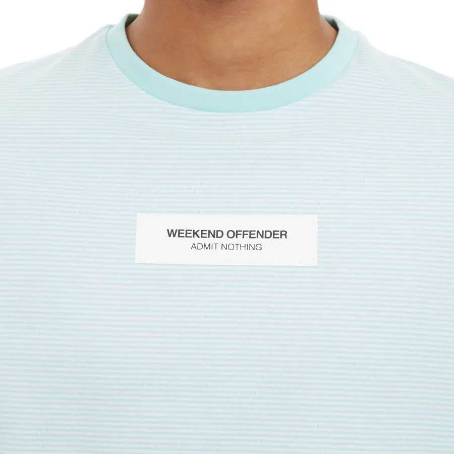 Weekend Offender Navvarro Ave T-Shirt Aqua