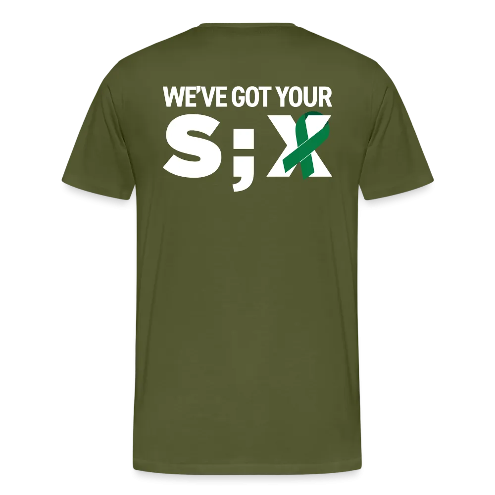 We've Got Your Six Semicolon T-Shirt