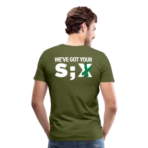We've Got Your Six Semicolon T-Shirt