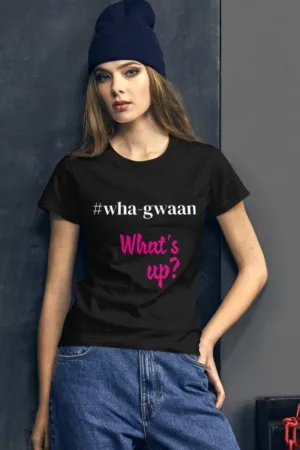 Whats Up Signature Cotton Tee