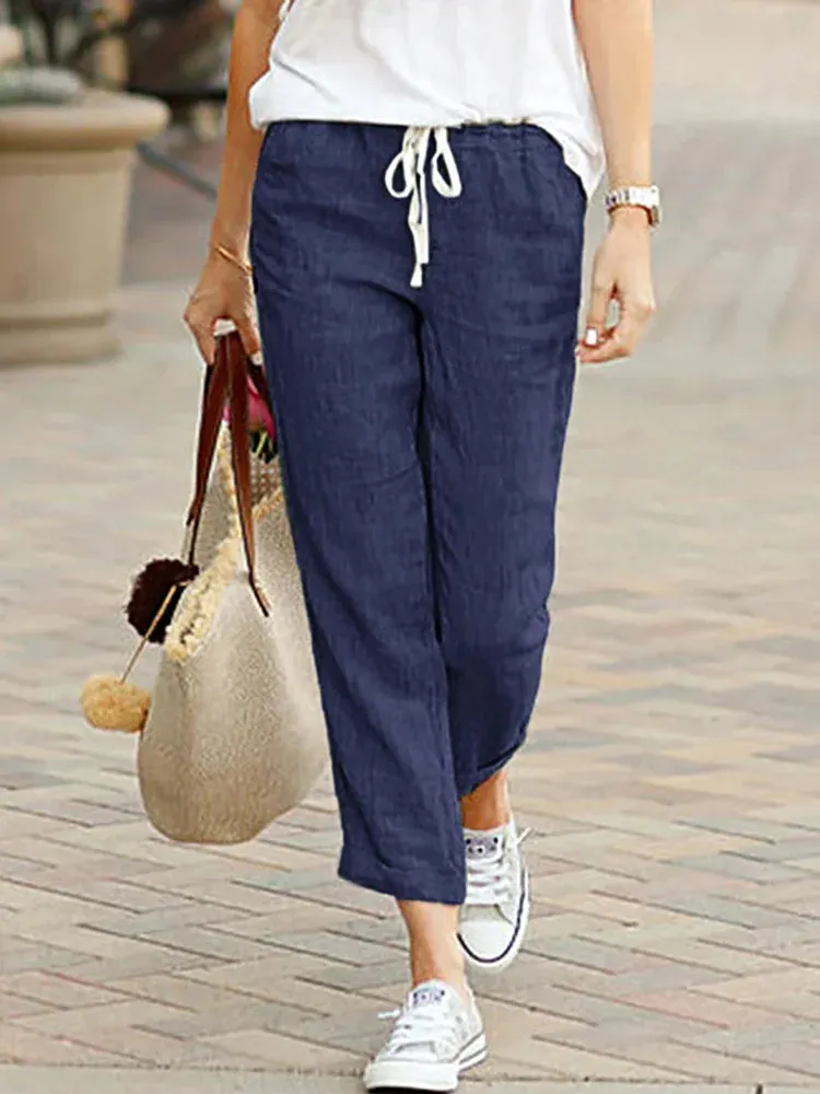 Women's Cotton Linen Pants