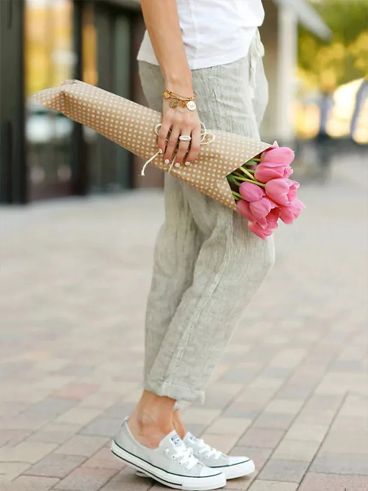 Women's Cotton Linen Pants