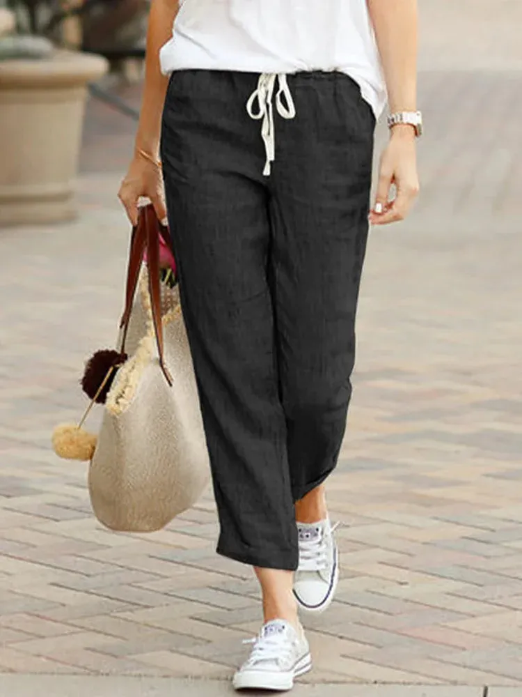Women's Cotton Linen Pants